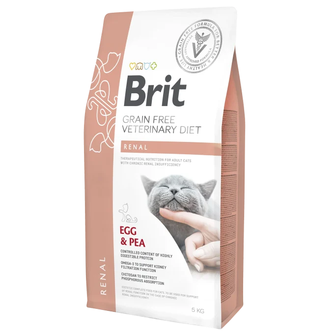 Brit Grain-Free Veterinary Diet Cat Renal 5 kg Brit Veterinary Diet
