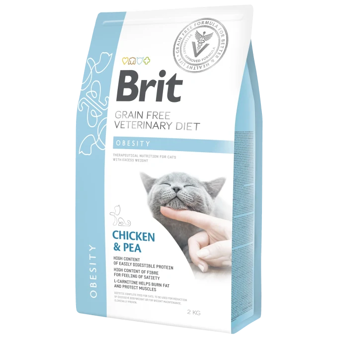 Brit Grain-Free Veterinary Diet Cat Obesity 2 kg Brit Veterinary Diet