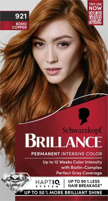 Schwarzkopf Brillance Permanent Intensive Color 921 Boho Copper Schwarzkopf