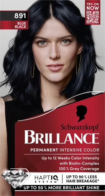 Schwarzkopf Brillance Permanent Intensive Color 891 Blue Black Schwarzkopf