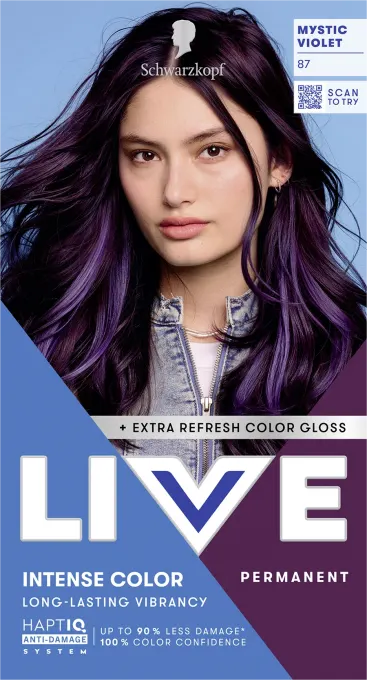 Schwarzkopf LIVE Intense Color 87 Mystic Violet Schwarzkopf