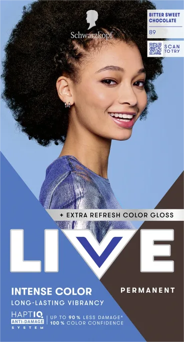 Schwarzkopf LIVE Intense Color 89 Bitter Sweet Chocolate Schwarzkopf