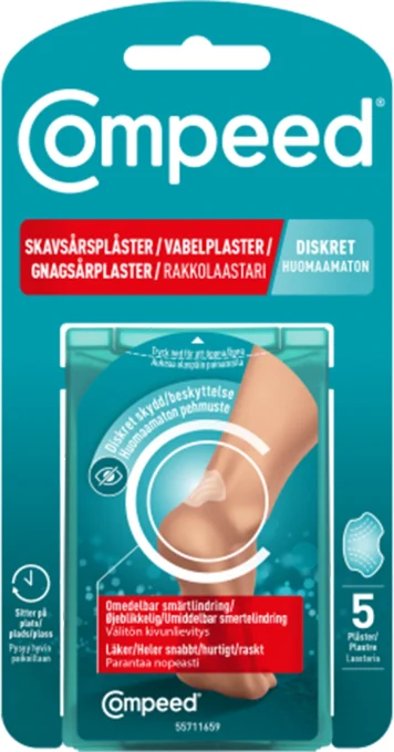 Compeed Skavsårsplåster Diskret 5 St Compeed