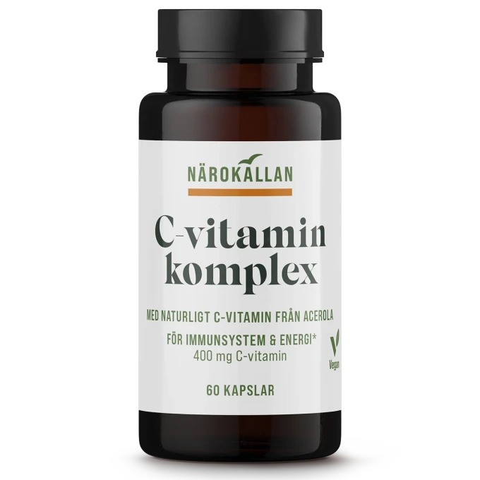 Närokällan C-vitamin komplex 60 kapslar Närokällan