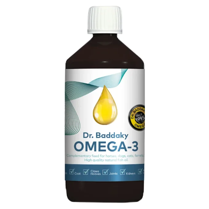 Dr. Baddaky Omega-3 Fiskolja 1000 ml Dr. Baddaky