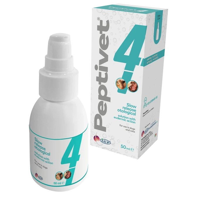 ICF Peptivet® 4 Otologisk lösning 50 ml Icf