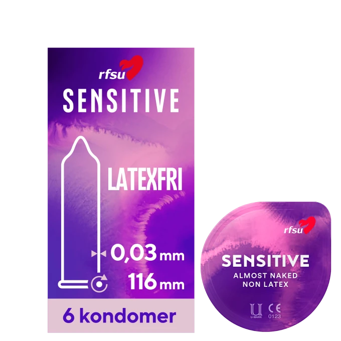 RFSU Sensitive kondom 6 st Rfsu
