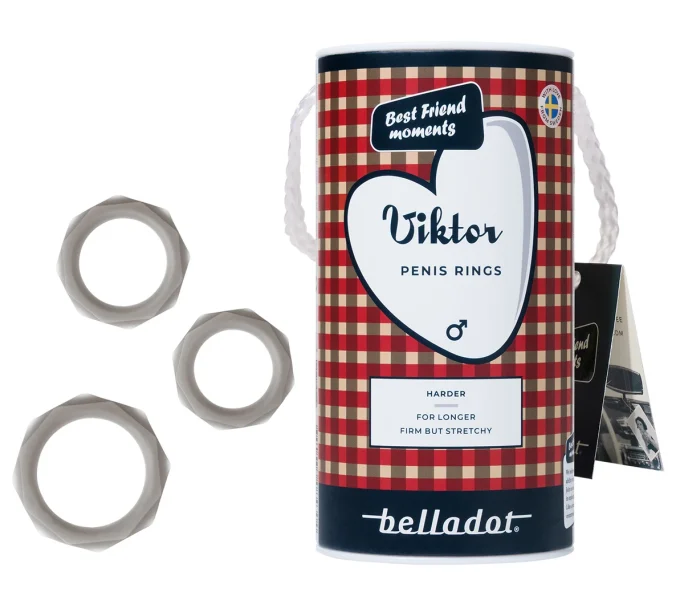 Belladot Viktor Penisringar 3-pack Belladot