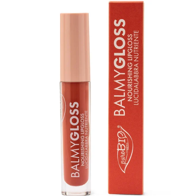 PuroBIO Lipgloss Balmygloss 4 ml 01 Peach Nude PuroBIO