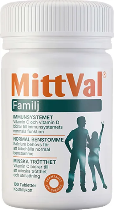 MittVal Familj Tablett 100 st MittVal