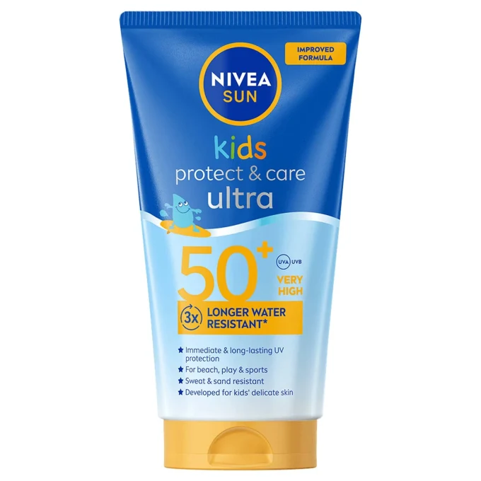 Nivea Sun Kids Ultra Protect & Care SPF50+, 150 ml Nivea