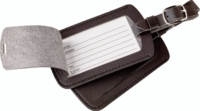 GoTravel Classic Tags Black 2 st GoTravel