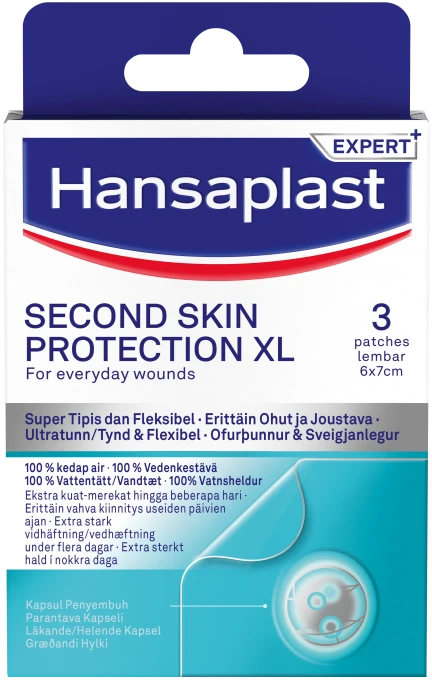 Hansaplast Second Skin XL 3 st Hansaplast
