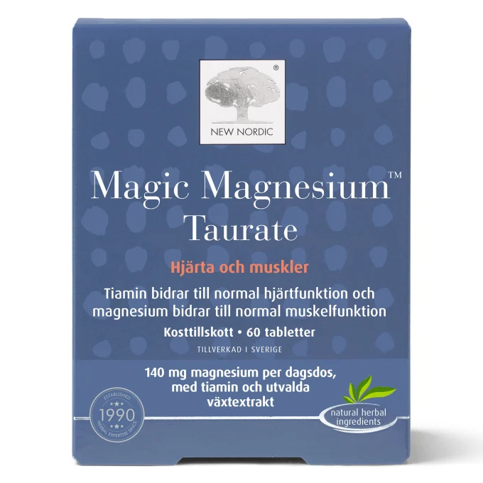 New Nordic Magic Magnesium Taurate 60 st New Nordic