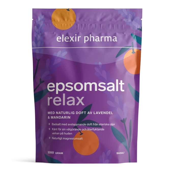 Elexir Pharma Epsomsalt Relax 1 kg Elexir Pharma