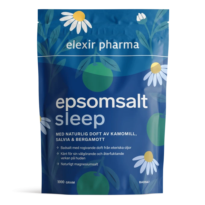 Elexir Pharma Epsomsalt Sleep 1 kg Elexir Pharma