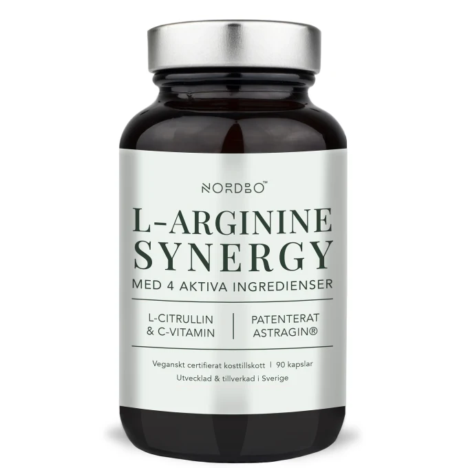 Nordbo L-Arginine Synergy 90 kapslar Nordbo
