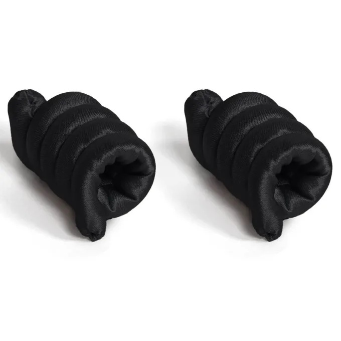 Amelie Soie Silk Toupies Black 2 st Amelie Soie