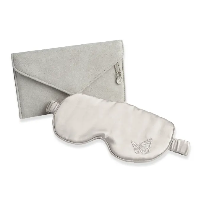 Amelie Soie Silk Sleep Mask Grey Amelie Soie