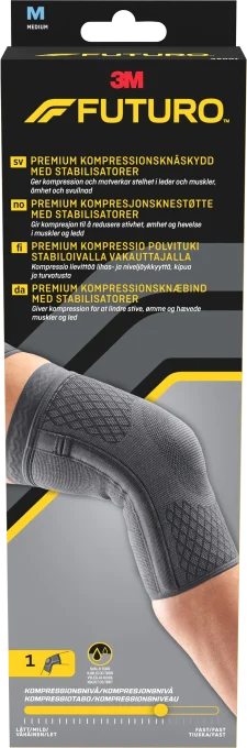 Futuro Premium Kompressionsknäskydd med stabilisatorer M Futuro