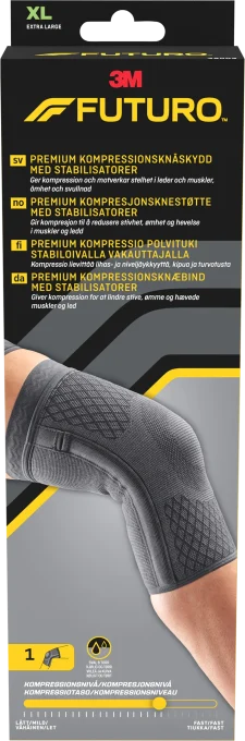 Futuro Premium Kompressionsknäskydd med stabilisatorer XL Futuro