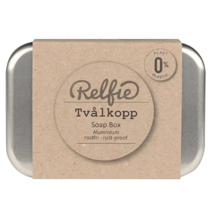 Relfie Tvålkopp Rostfritt Aluminium Relfie