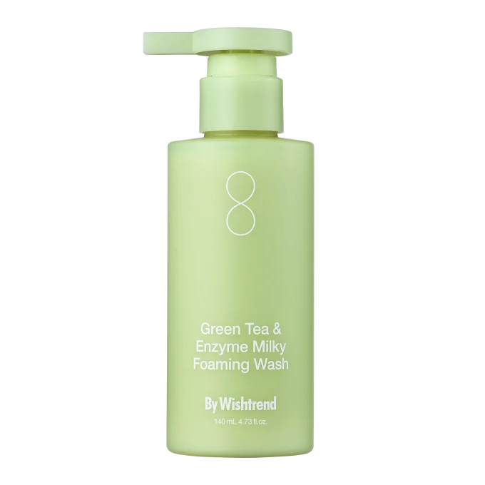 By Wishtrend Green Tea & Enzyme Milky Foaming Wash 140 ml Bywishtrend