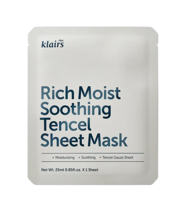 Klairs Rich Moist Soothing Tencel Sheet Mask 25 ml Klairs