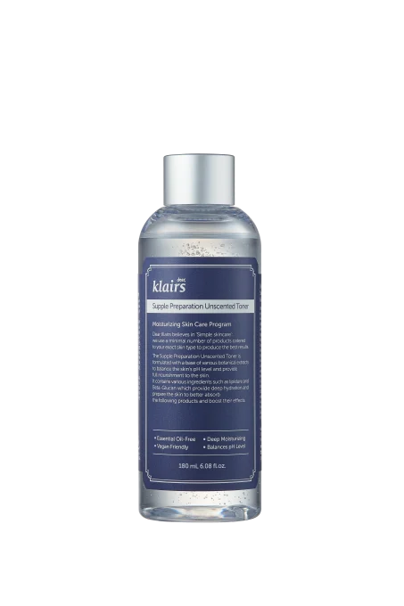 Klairs Supple Preparation Unscented Toner 180 ml Klairs