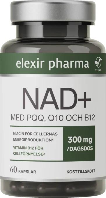 Elexir Pharma NAD+ 60 kapslar Elexir Pharma