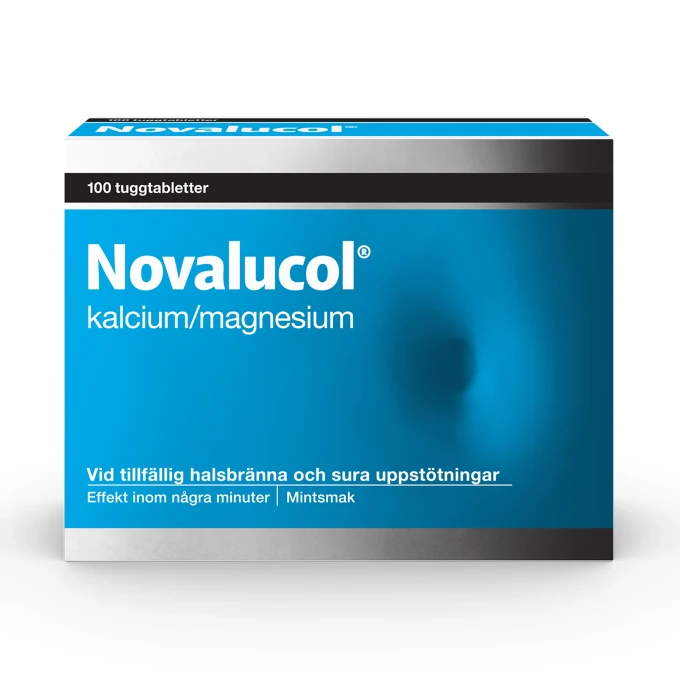 Novalucol tuggtablett 100 st Novalucol