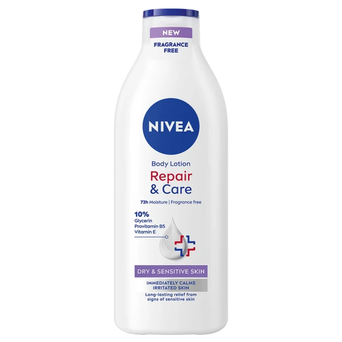 NIVEA Repair & Care Fragrance Free Body Lotion 400 ml Nivea