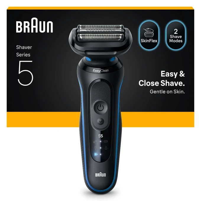 Braun Series 5 Elektrisk Rakapparat 52-B1000S Blå Braun