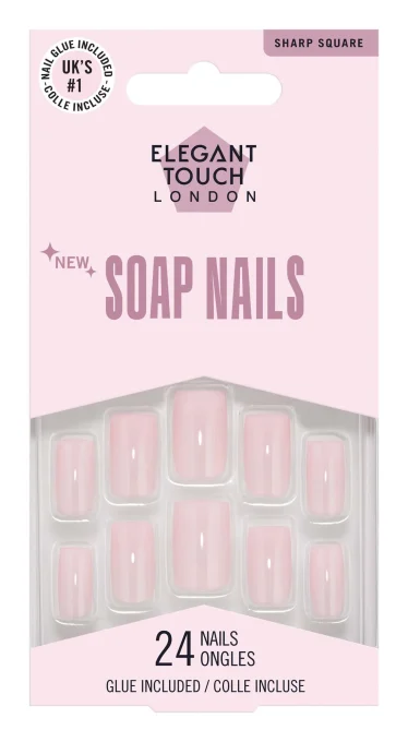 Elegant Touch Soap Nails Bubble Bliss 24 st Elegant Touch