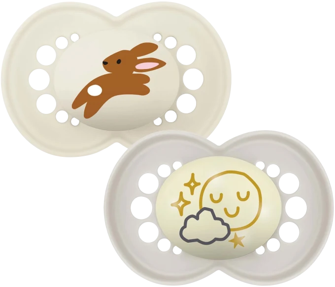 MAM Original Day & Night Napp Neutral 6-16m 2 st Mam