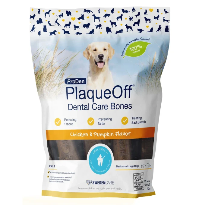 ProDen PlaqueOff® Dental Bones Chicken & Pumpkin 484 g ProDen PlaqueOff