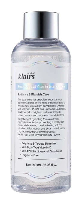 Klairs Freshly Juiced Vitamin Essence Toner 180 ml Klairs