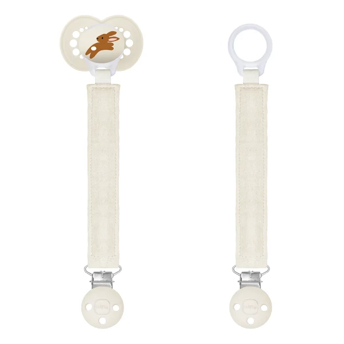MAM Pacifier Clip Off White Mam