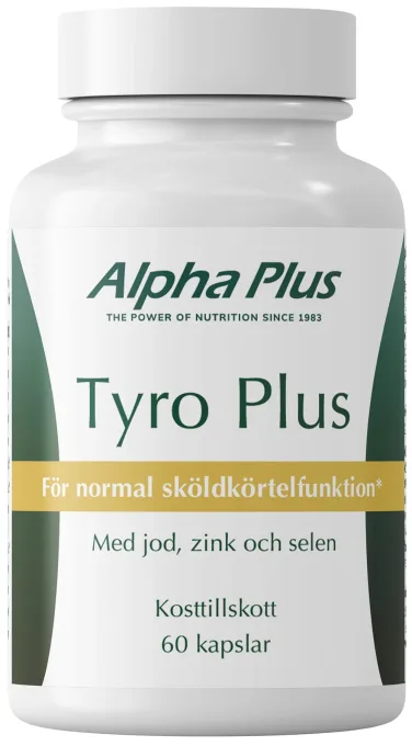Alpha Plus Tyro Plus 60 kapslar Alpha Plus
