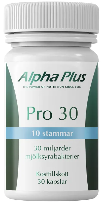 Alpha Plus Pro 30, 30 kapslar Alpha Plus