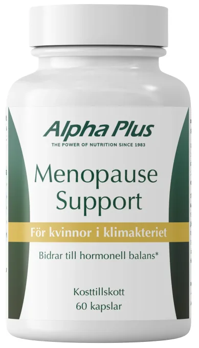 Alpha Plus Menopause Support 60 kapslar Alpha Plus
