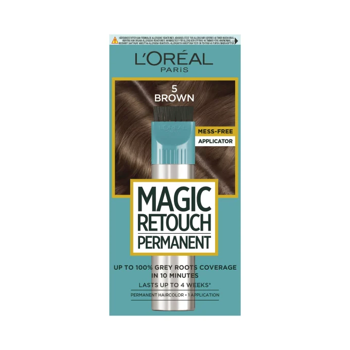 L'Oréal Paris Magic Retouch Permanent Direktverkande Hårfärg 1 pack 5 Brown L'Oréal Paris