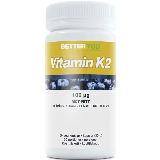 Better You Vitamin K2 100 µg 90 kapslar Better You