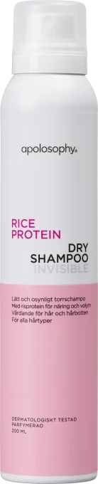 Apolosophy Dry Shampoo Invisible 200 ml Apolosophy