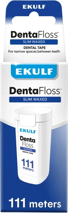 EKULF DentaFloss Slim Waxed 111 m Ekulf