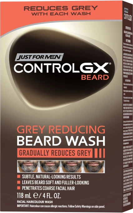 Just For Men Control GX Grey Reducing Skäggschampo 118 ml Just For Men