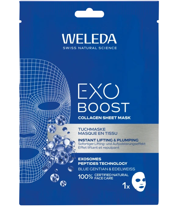 Weleda Exo Boost Collagen Sheet mask 20 ml Weleda