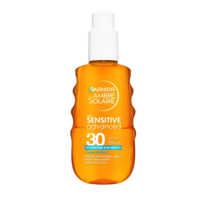 Garnier Ambre Solaire Sensitive Advanced Sun Protection Water SPF30, 150 ml Garnier