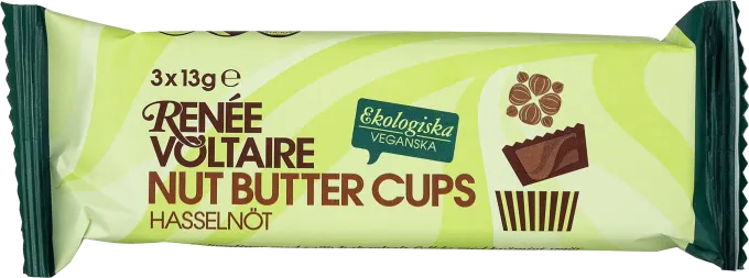 Renée Voltaire Nut Butter Cups Hasselnöt 39g Renée Voltaire
