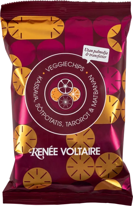 Renée Voltaire Krispiga Sötpotatischips Havssalt 80g Renée Voltaire